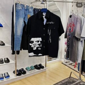 Men's Black "Social Media Saúde" Graphic T-Shirt