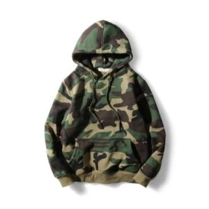 Men's Camouflage Pullover Hoodie