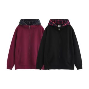 Black Made Extreme Hoodie with Purple Graphic Print