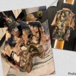 2morrow Vintage Oriental Art Print Shirt