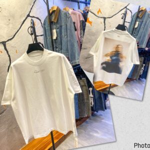 Off-White Distressed Luxury T-shirt