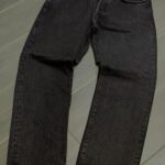 Turkey Dark Wash Stripe Baggy Jeans