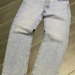 Turkey Grey Baggy Distressed Cross Patches Jeans