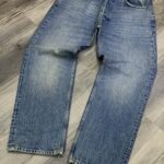 Turkey Light Wash Multi-Color Baggy Jeans