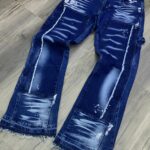 Turkey Riches Paris Light Blue Acid Wash Jeans