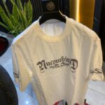 White Luxury Polo with Black Contrast Trim