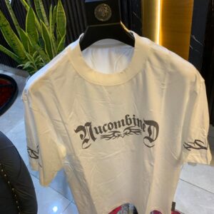 White Luxury Polo with Black Contrast Trim