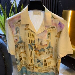 Turkey Vintage Watercolor Short-Sleeve Shirt